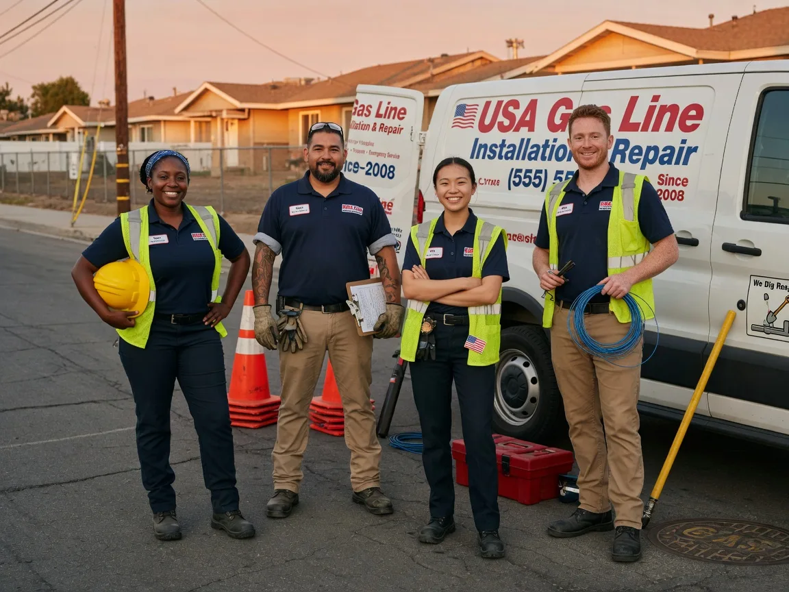 Gas Line Installation company in Orient, IA